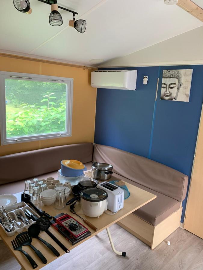 Les Mobil Homes D'Oliver Rob Saint-Chéron エクステリア 写真