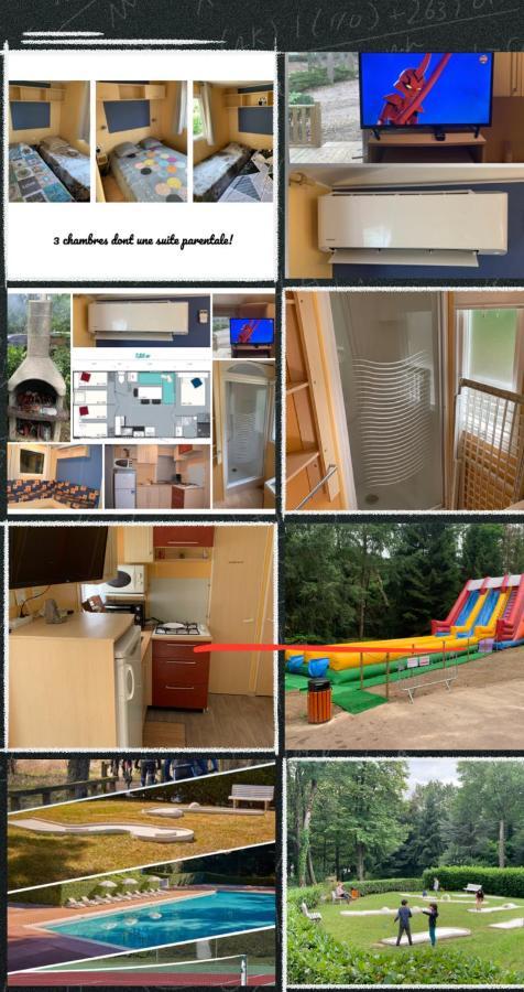 Les Mobil Homes D'Oliver Rob Saint-Chéron エクステリア 写真